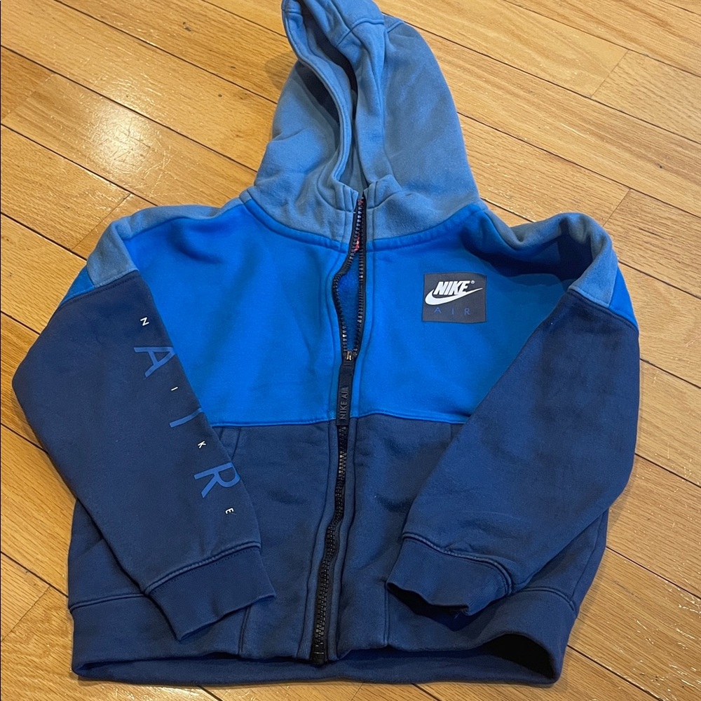 Nike Kids Two-Tone Blue Hoodie